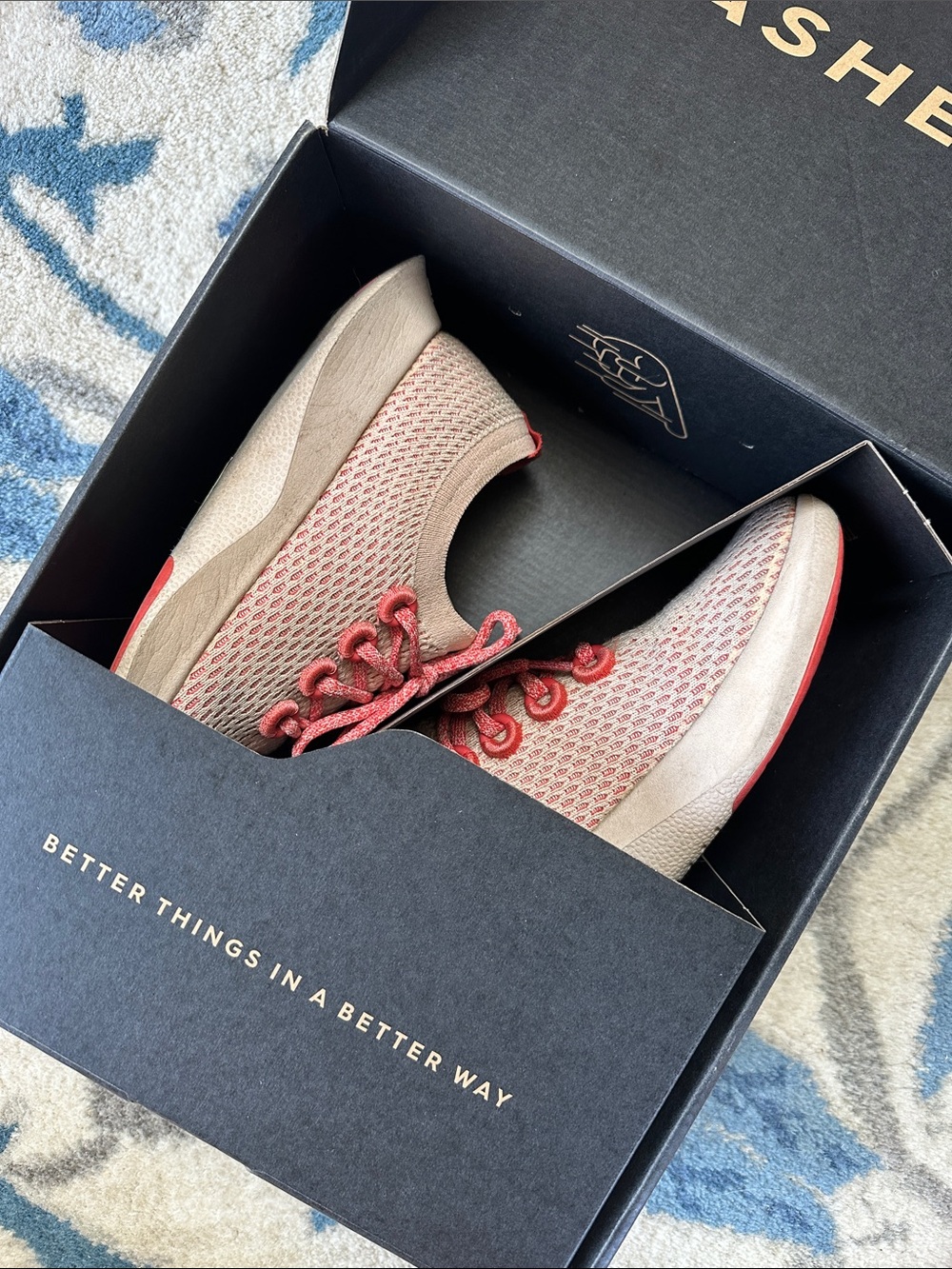 Allbirds Tree Dashers Flame (light red)